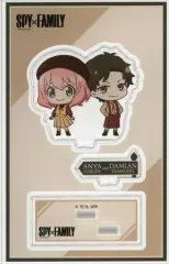 【中古】アクリルスタンド・アクリルパネル アーニャ・フォージャー＆ダミアン・デズモンド 「SPY×FAMILY × ローソン キャンペーン アクリルスタンド」