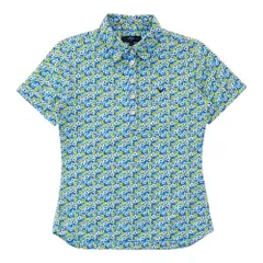 サイズ：M CALLAWAY キャロウェイ  半袖ポロシャツ 花 総柄 ブルー系 [240101319173]# ゴルフウェア レディース ストスト