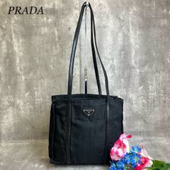 031 美品 PRADA ハンドバッグ トートバッグ 肩掛け 三室構造 oc3
