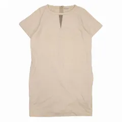 ブルネロ・クチネリ　ノースリーブワンピース ベージュ ブルネロクチネリ BRUNELLO CUCINELLI ワンピース ノースリーブ