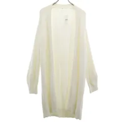 未使用 GAP ギャップ 未使用 長袖 シャギー ニットカーディガン L 白 タグ付き レディース 古着