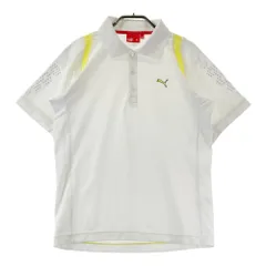 サイズ：M PUMA GOLF プーマゴルフ  半袖ポロシャツ  ホワイト系 [240101444870] ゴルフウェア メンズ ストスト
