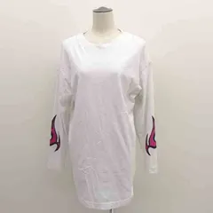 DIESEL / ディーゼル ◆長袖Tシャツ/グラフィック/ホワイト/サイズXXS T-MIST-E70 【レディース/ガールズ/LADY/女性/婦人】 レディースファッション【中古】 