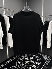 CELINE Tシャツ オーバーサイズ プリント シャツ コットン レディース メンズ ユニセックス 並行輸入品 S M L XL ブラック