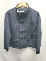 ◇ Θ 未使用 CPCM シーピーシーエム スタンドネック ステッチ 長袖 ブルゾン サイズS ネイビー レディース メンズ E  【1507230002938】