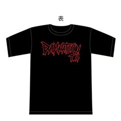 DAMNATON T.A “RED”ユニットロゴTシャツ