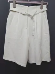 ◇ ◎ ⊂ BEAMS HEART ビームスハート ショート パンツ サイズS オフホワイト系 レディース P  【1409090020476】