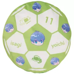 【中古】クッション・本体 潔世一 きゅるぽっぷん サッカーボールクッション～潔世一・蜂楽廻～ 「ブルーロック」