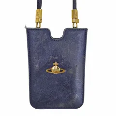 ヴィヴィアンウエストウッド Vivienne Westwood オーブ ラメ レザー ネックポーチ カードケース メンズ 表記無 のサムネイル