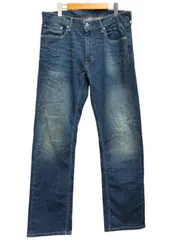 Levi’s (リーバイス) 559 デニムパンツ ジーンズ ジッパーフライ 裾シングルチェーン W33 L34 インディゴブルー メンズ/028