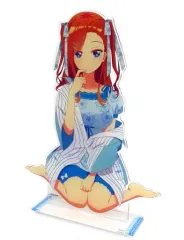 【中古】アクリルスタンド・アクリルパネル 中野三玖 BIGアクリルスタンド 「映画 五等分の花嫁×UNDER GROUND CIRCUS」 スイッチングバックプリーツシャツ購入特典