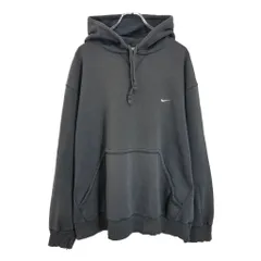 00年代 NIKE ナイキ フェード スウェット パーカー 大きいサイズ スポーツ グレー(メンズ XXL)中古 古着 U7057