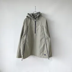 00s アディダス　アノラックパーカー　プルオーバー　ナイロンジャケット　万国旗ダグ　adidas pullover nylon jacket  anorakhoodie Lsize T1354 C1
