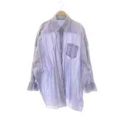 アクネ ストゥディオズ Acne Studios コットンオーバーサイズシャツ XXS/XS 青 /MI ■OSのサムネイル