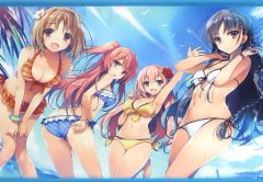 よう実フェスタ2024 WスエードB2タペストリー 椎名ひより＆椿桜子