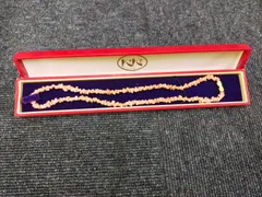 E10-20250425-02 サンゴネックレス KK CORAL コーラル 全長40cm