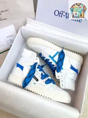 オフホワイト（OFF WHITE）カジュアル マーティンシューズ02-MK32