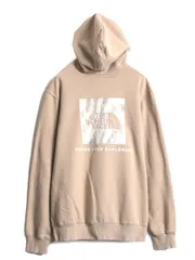【お得なクーポン配布中!】 US企画 ノースフェイス 両面 プリント スウェット フード パーカー メンズ L 古着 The North Face 裏起毛 トレーナー スエット アウトドア