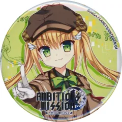 【中古】バッジ・ビンズ シャルロット・ディ・カーブホーン・イェーズ 57mm缶バッジ 「PS4/Switchソフト AMBITIOUS MISSION」 ジョーシン購入特典