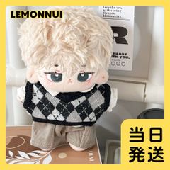 着せ替え ぬいぐるみ服 10cm 4点 黒 ちびぬい 推し活 推しぬい 綿人形 棉花娃娃 ちびぬい服 ちびぐるみ コットンドール 綿人形 cotton doll-A3309