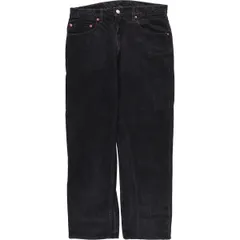 古着 90年代 リーバイス Levi's 505-0260 ブラックデニム テーパードデニムパンツ メンズw33相当 ヴィンテージ/eaa570477