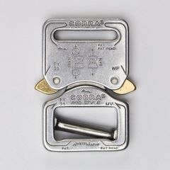 AustriAlpin/オーストリアルピン COBRA バックル 25MM シルバー FY25AVF コブラ バックル