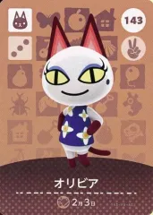 【中古】どうぶつの森amiiboカード 143：オリビア