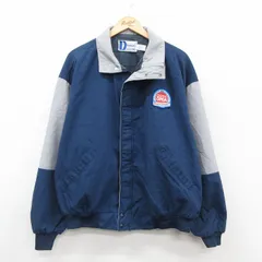 XL/古着 Dunbrooke 長袖 ジャケット メンズ 90s GPDA 大きいサイズ 紺他 ネイビー 25oct20 中古 アウター ジャンパー ブルゾン