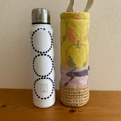 ミナペルホネン　サーモマグ run run run ランランラン　新品未使用 ミナペルホネン runrunrun トートバッグ 布バック ランランラン