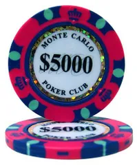 ポーカーチップ,モンテカルロ1460枚セットバカラ