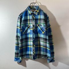AEROPOSTALE チェック柄 長袖フランネルシャツ S