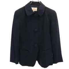 トラサルディ ジャケット 42 ブラック TRUSSARDI レディース 古着 【231102】のサムネイル