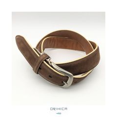 ORIHICA オリヒカ ベルト 13 オフィス ビジネス メンズ ブラウン Lサイズ USED