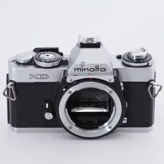 MINOLTA ミノルタ フィルム一眼レフカメラ XD ボディ シルバー