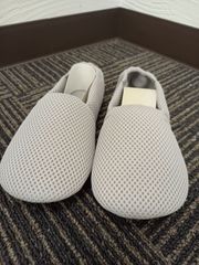 【在庫処分】介護用シューズ　あゆみ　【室内用】　S（20.5～21.5cm）　3E　エスパドメッシュ　＃グレー
