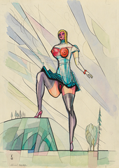 世界の名画 100年前 アートポスター 抽象画 ボタニカル 植物 果物 ハーブ ヴォイニッチ手稿 絵画 おしゃれ レトロ ポップ インテリア フレームなし （A3サイズ）（ポスターのみ）