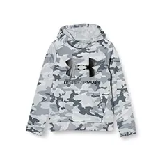 アンダーアーマー(UNDER ARMOUR) フリース 迷彩 プリント パーカー ボーイズ 1375979 モッドグレー/ピッチグレー/ブラック Lサイズ