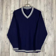 OLD UNIQLO 90s ユニクロ Vネック チルデン ニット セーター M