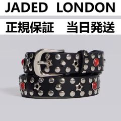 新品】JADED LONDON Starstud Belt ホワイト - メルカリ