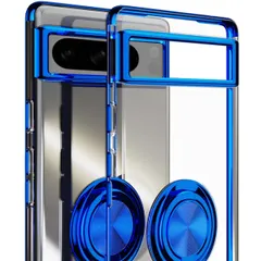 Google Pixel 8 Pro ケース ピクセル8プロ  スマホリング 耐衝撃 薄型 ケース 【Color】 ブルーのサムネイル