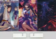 【中古】アクリルスタンド・アクリルパネル 灯幻鏡セットD(紅、常世へ導いて/楼閣の頂に/さっさと起きる) アクリルパネル3種セット 「うたわれるもの ロストフラグ」 C100グッズ