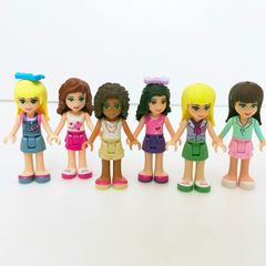 3041　レゴ　フレンズ　ミニフィグ　6体セット　まとめ売り　6個　レゴフレンズ　女の子　LEGO　レゴブロック　まとめ売り　詰め合わせ　LEGO　レゴブロック