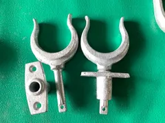 送料込み！手漕ぎのオール、パドルを固定する　オールクラッチ＆ベース２個セット