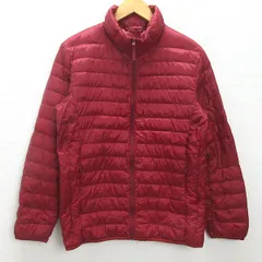 G■ユニクロ/UNIQLO ウルトラライトダウンジャケット【S】赤/men's/m9【中古】■