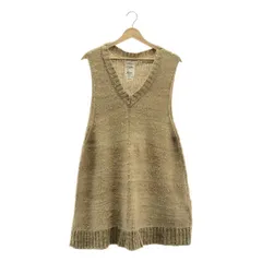 visvim TUSSAR SILK V-NECK VEST ベスト　ニット visvim / ビズビム | TUSSAR SILK V-NECK VEST / シルク リネン