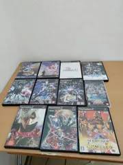 ps2 psp ソフト13本まとめ売り 起動未確認 取説付 デビルメイクライ2 ギルティギアイグゼクスシャープリロード エヴァ FFX2 侍 ガンダムSEED ACE 鬼武者3パチスロ