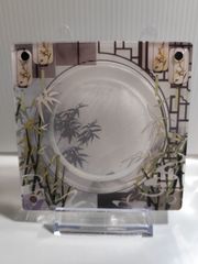 中国風缶バッジフレーム 竹Ver