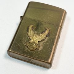 ZIPPO ハーレーダビッドソン イーグルロゴ 真鍮 2002年製 箱付 - メルカリ