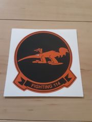 TOPGUN トップガン MAVERICK FIGHTING 144 90mm　ステッカー