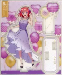 【中古】アクリルスタンド・アクリルパネル 中野二乃 アクリルスタンド 「DMMくじ 映画 五等分の花嫁～アニメ放送から5周年記念パーティー～」 B-2賞